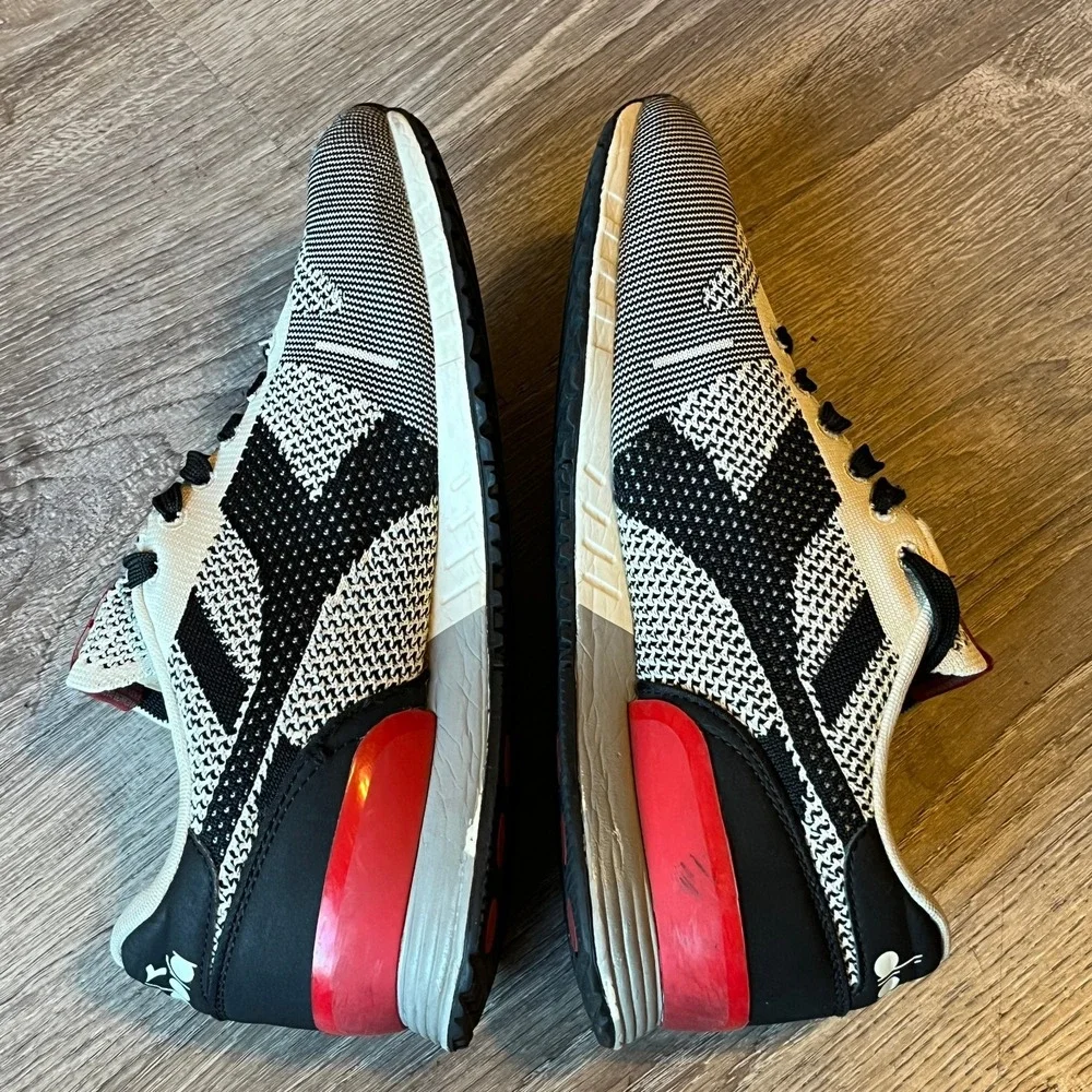 Diadora Titan Weave Walking Sneakers Black Tan Womens 9 Mens 7 UK 6.5 EU 40‎ - Picture 4 of 9